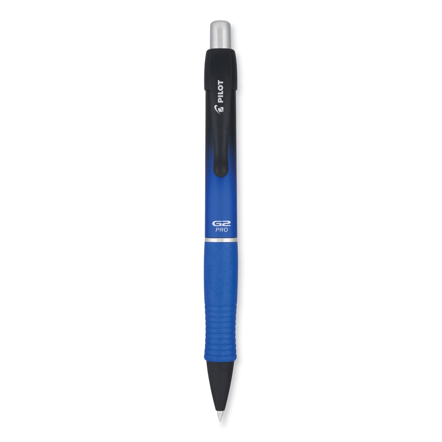 Pilot G2 Pro Gel Pen, Retractable, Fine 0.7 mm, Black Ink, Blue Barrel (31096)