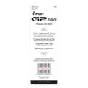Pilot G2 Pro Gel Pen, Retractable, Fine 0.7 mm, Black Ink, Blue Barrel (31096)