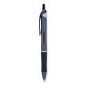 Pilot Acroball Colors Advanced Ink Hybrid Gel Pen, Retractable, Medium 1 mm, Black Ink, Smoke/Black Barrel (31821)
