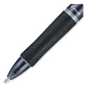 Pilot Acroball Colors Advanced Ink Hybrid Gel Pen, Retractable, Medium 1 mm, Black Ink, Smoke/Black Barrel (31821)