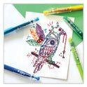 Pilot FriXion ColorSticks Erasable Gel Pen, Stick, Fine 0.7 mm, Assorted Ink and Barrel Colors, 10/Pack (32456)