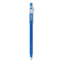 Pilot FriXion ColorSticks Erasable Gel Pen, Clipless Stick, Fine 0.7 mm, Blue Ink, Blue Barrel, Dozen (32466)