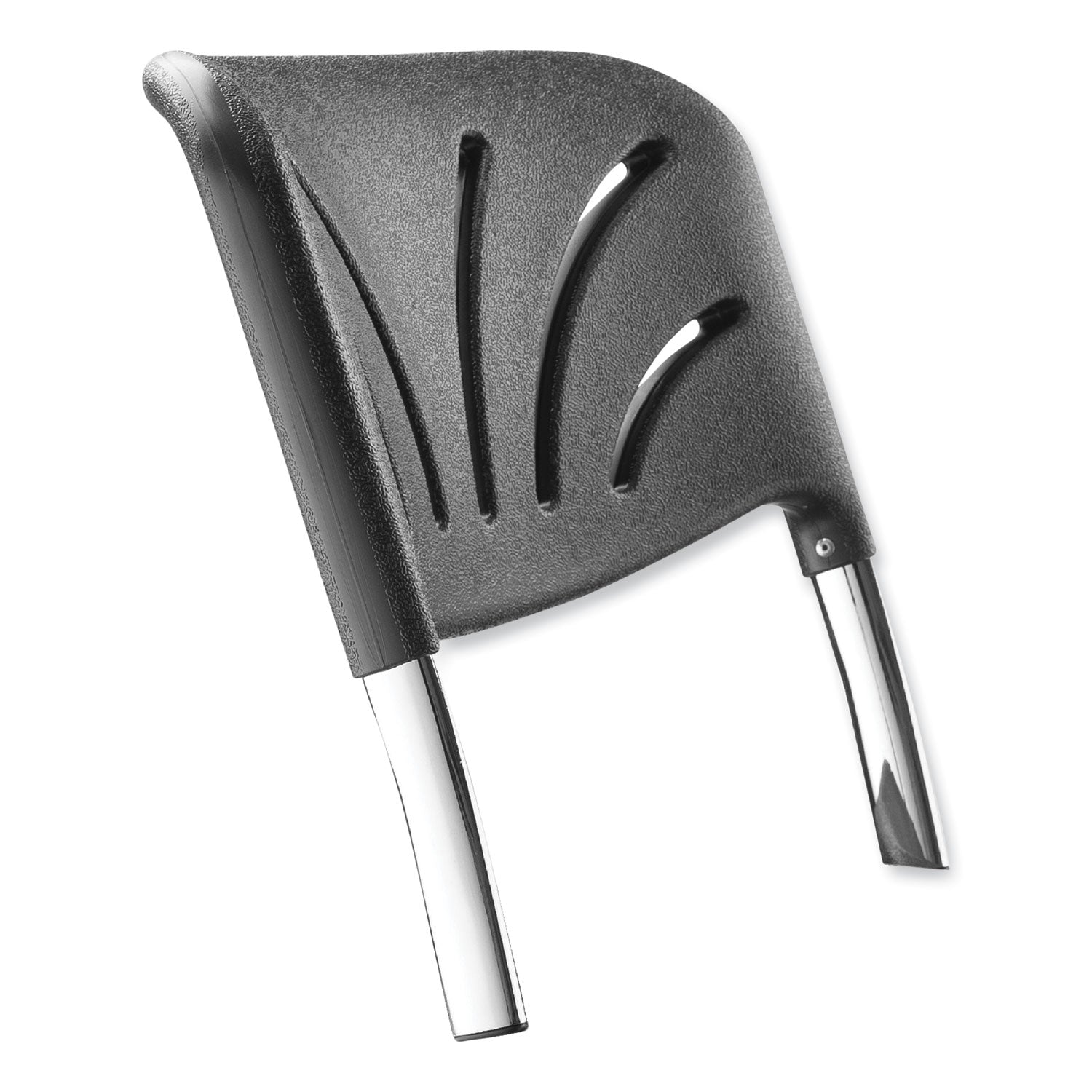 Backrest for NPS 6600 Series Elephant Z-Stools, 16.25 x 4.5 x 19, Plastic/Steel, Black (6600B)