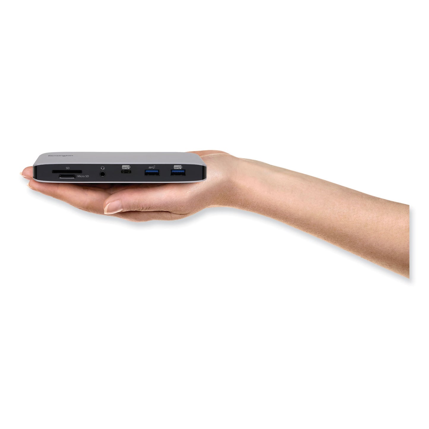 Kensington SD2480T Thunderbolt 3 Dual 4K Docking Station, Silver/Black (K38410NA)