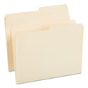 Universal Top Tab File Folders, 1/2-Cut Tabs: Assorted, Letter Size, 0.75" Expansion, Manila, 100/Box (12112)