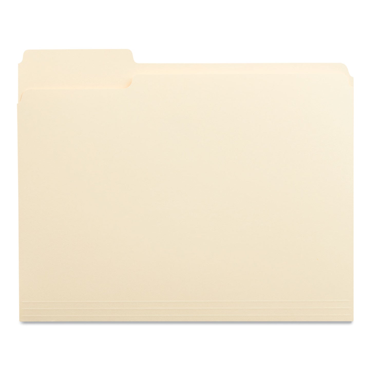 Universal Top Tab File Folders, 1/3-Cut Tabs: Left Position, Letter Size, 0.75" Expansion, Manila, 100/Box (12121)