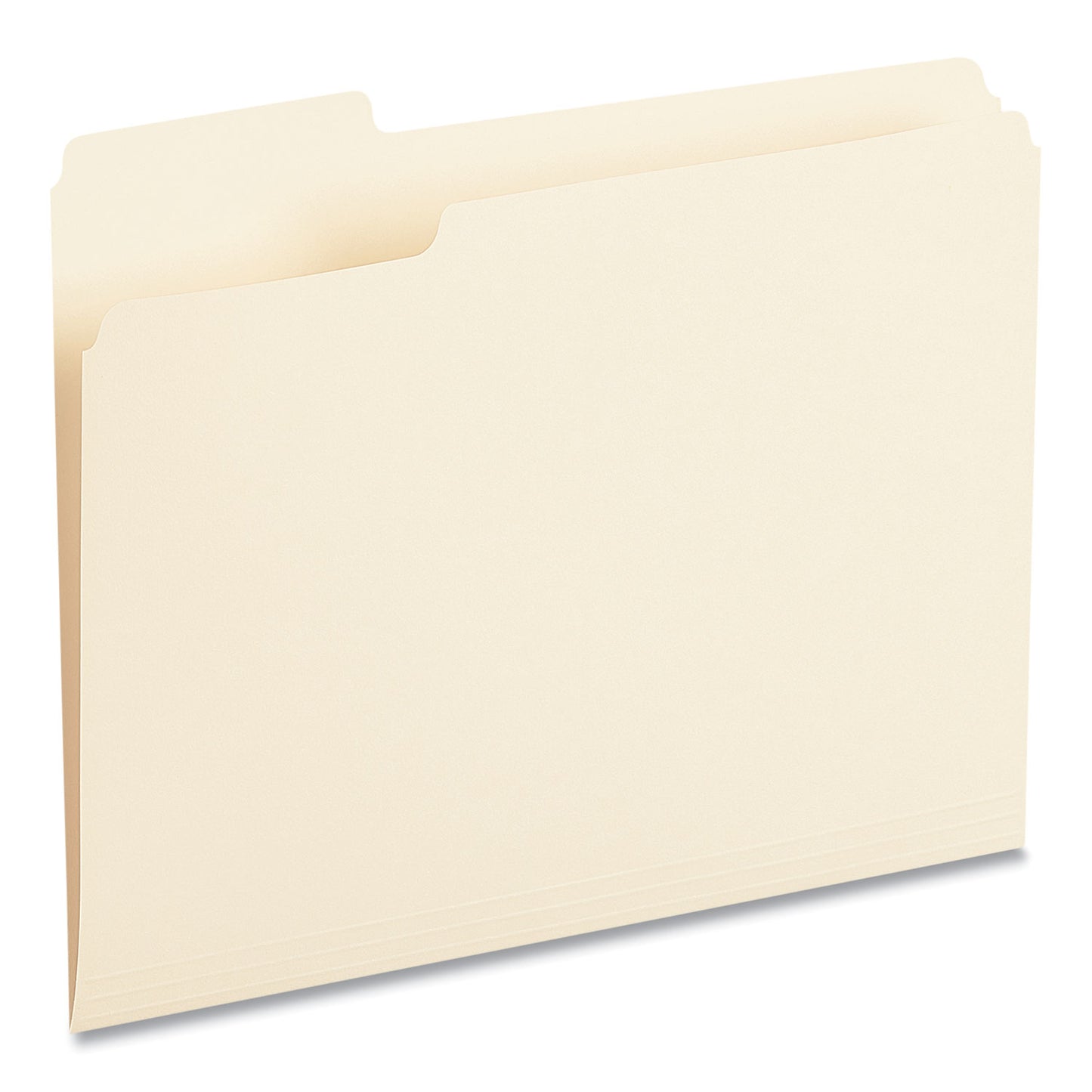 Universal Top Tab File Folders, 1/3-Cut Tabs: Left Position, Letter Size, 0.75" Expansion, Manila, 100/Box (12121)