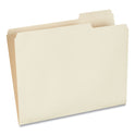 Universal Top Tab File Folders, 1/3-Cut Tabs: Right Position, Letter Size, 0.75" Expansion, Manila, 100/Box (12123)