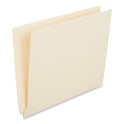 Universal Deluxe Reinforced End Tab Folders, Straight Tabs, Letter Size, 0.75" Expansion, Manila, 100/Box (13330)