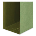 Universal Box Bottom Hanging File Folders, 2" Capacity, Letter Size, 1/5-Cut Tabs, Standard Green, 25/Box (14142)