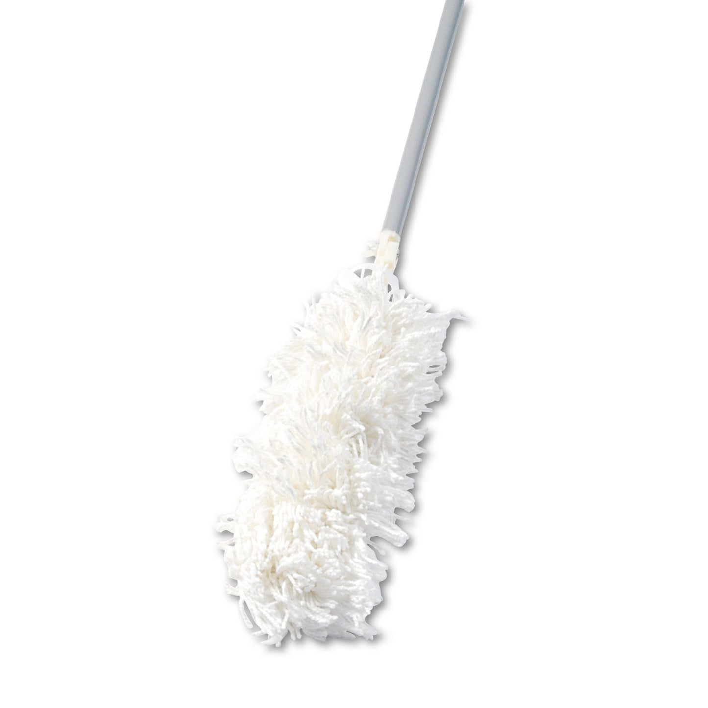 Rubbermaid Commercial HiDuster Dusting Tool with Angled Launderable Head, 51" Extension Handle (T120)