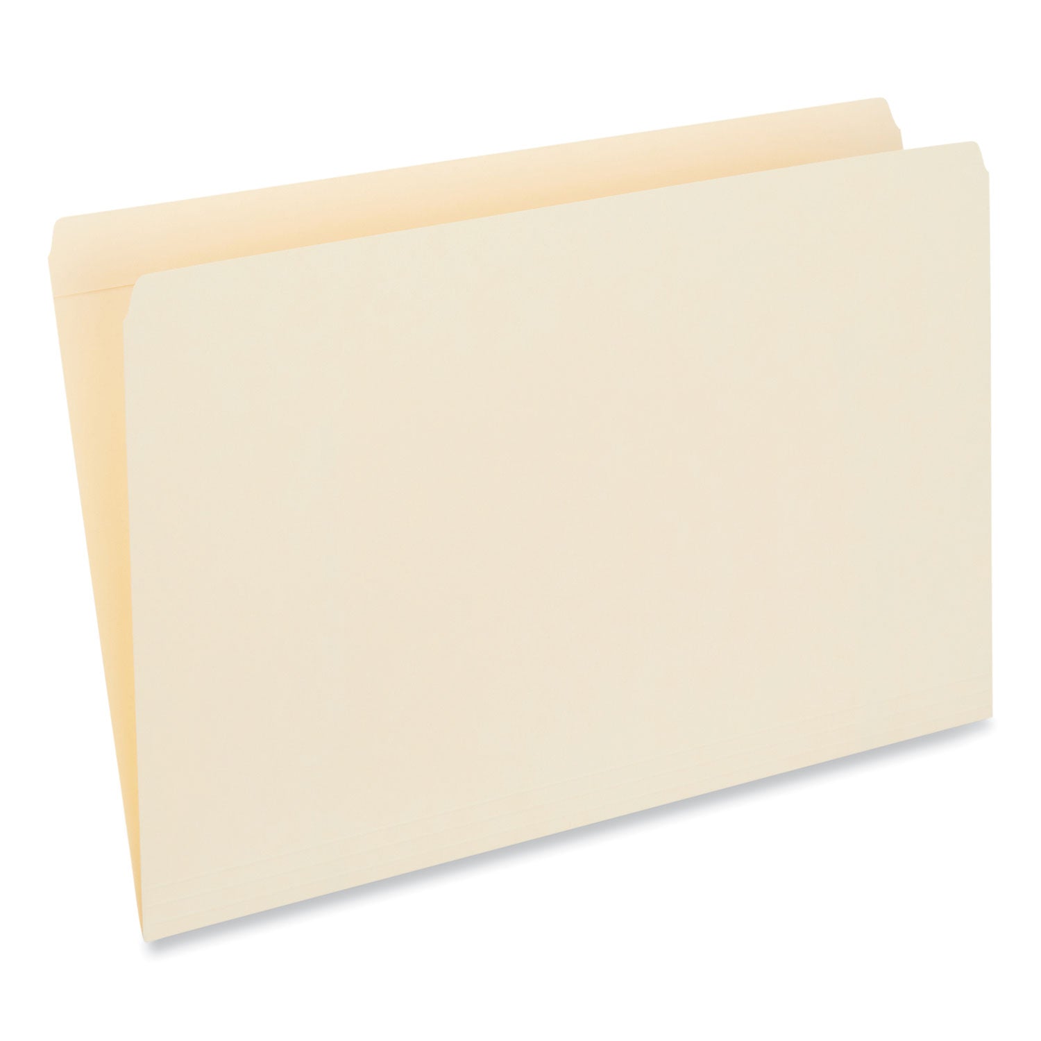 Universal Double-Ply Top Tab Manila File Folders, Straight Tabs, Legal Size, 0.75" Expansion, Manila, 100/Box (16120)