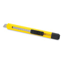 Stanley Quick Point Utility Knife, 9 mm Blade, Yellow/Black (10131P)