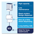 Tork Image Design Matic Hand Towel Roll Dispenser, 13.58 x 8.07 x 15.75, Stainless Steel (461002)