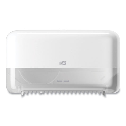 Tork Elevation Coreless High Capacity Bath Tissue Dispenser, 14.17 x 5.08 x 8.23, White (473200)