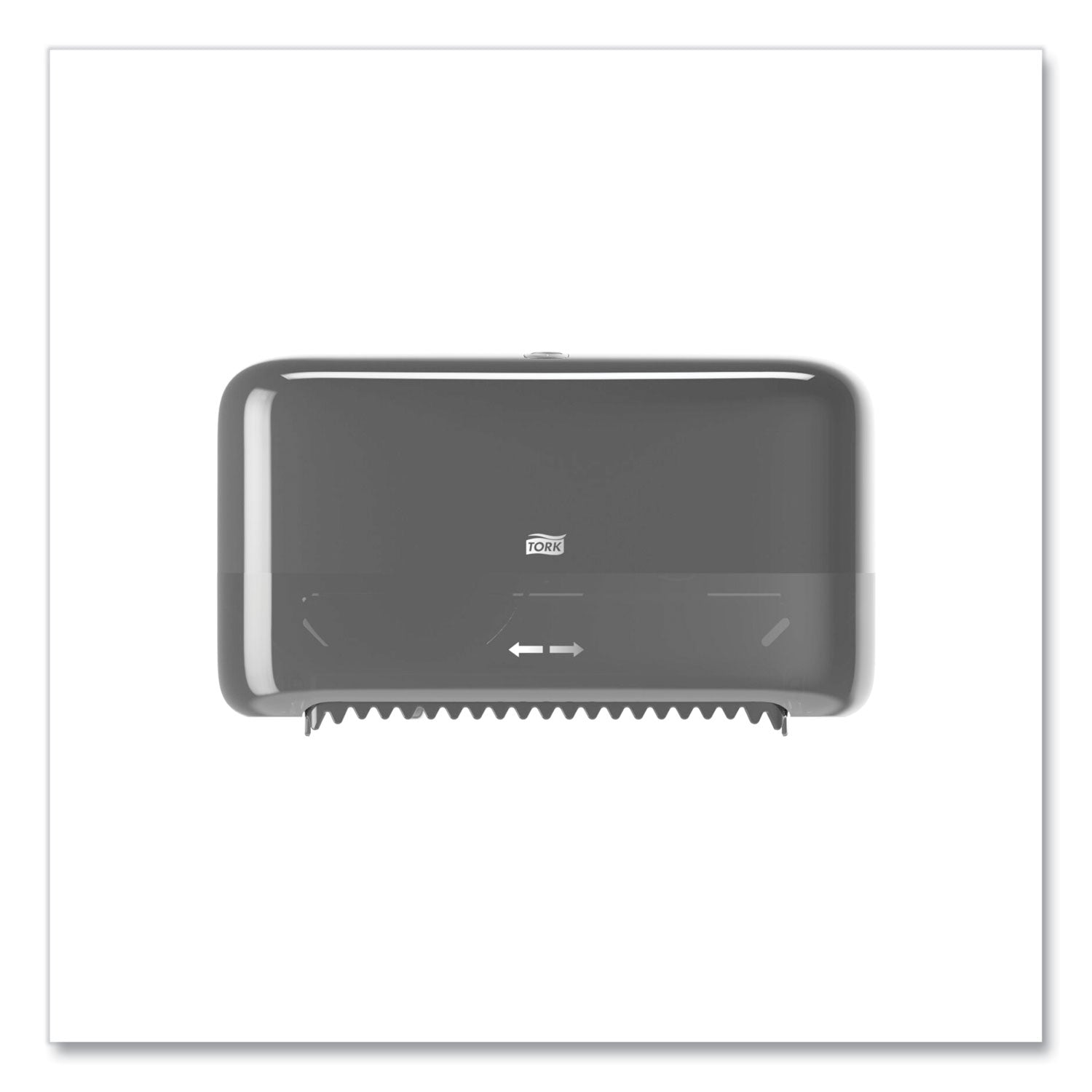 Tork Elevation Coreless High Capacity Bath Tissue Dispenser, 14.17 x 5.08 x 8.23, Black (473208)