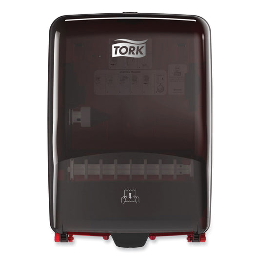 Tork Washstation Dispenser, 12.56 x 10.57 x 18.09, Red/Smoke (651228)