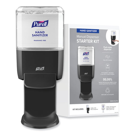 PURELL Advanced Hand Sanitizer Foam ES4 Starter Kit, Graphite (50531GFS)