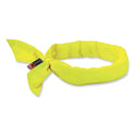 ergodyne Chill-Its 6700FR Fire Resistant Cooling Tie Bandana Headband, One Size Fits Most, Lime (12601)