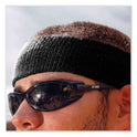 ergodyne Chill-Its 6550 Head Terry Cloth Sweatband, Cotton Terry, One Size Fits Most, Black (12452)