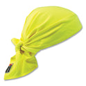 ergodyne Chill-Its 6710FR Fire Resistant Cooling Tie Bandana Triangle Hat, One Size Fits Most, Lime (12621)