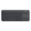 Logitech Wireless Touch Keyboard K400 Plus, Black (920007119)