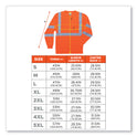 ergodyne GloWear 8391 Class 3 Hi-Vis Long Sleeve Shirt, Polyester, Orange, Medium (21713)