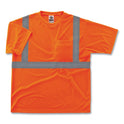 ergodyne GloWear 8289 Class 2 Hi-Vis T-Shirt, Polyester, Orange, 5X-Large (21519)