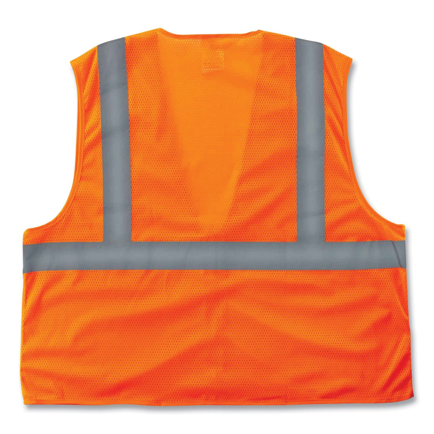 ergodyne GloWear 8205Z Class 2 Super Economy Mesh Vest, Polyester, Orange, Large/X-Large (20985)