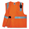 ergodyne GloWear 8210Z Class 2 Economy Mesh Vest, Polyester, Orange, X-Small (21041)