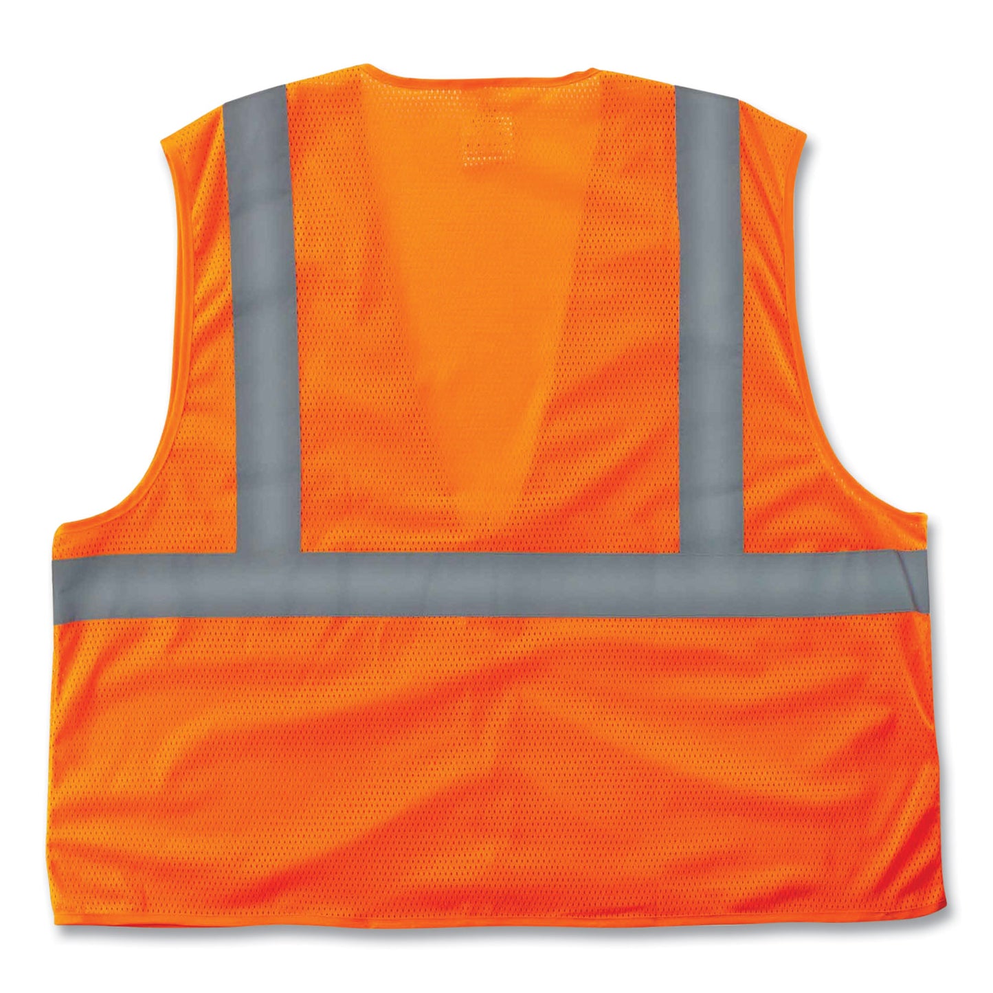 ergodyne GloWear 8205Z Class 2 Super Economy Mesh Vest, Polyester, Orange, Small/Medium (20983)