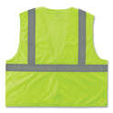 ergodyne GloWear 8205Z Class 2 Super Economy Mesh Vest, Polyester, Lime, 2X-Large/3X-Large (20997)