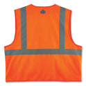 ergodyne GloWear 8225Z Class 2 Standard Solid Vest, Polyester, Orange, 4X-Large/5X-Large (21159)