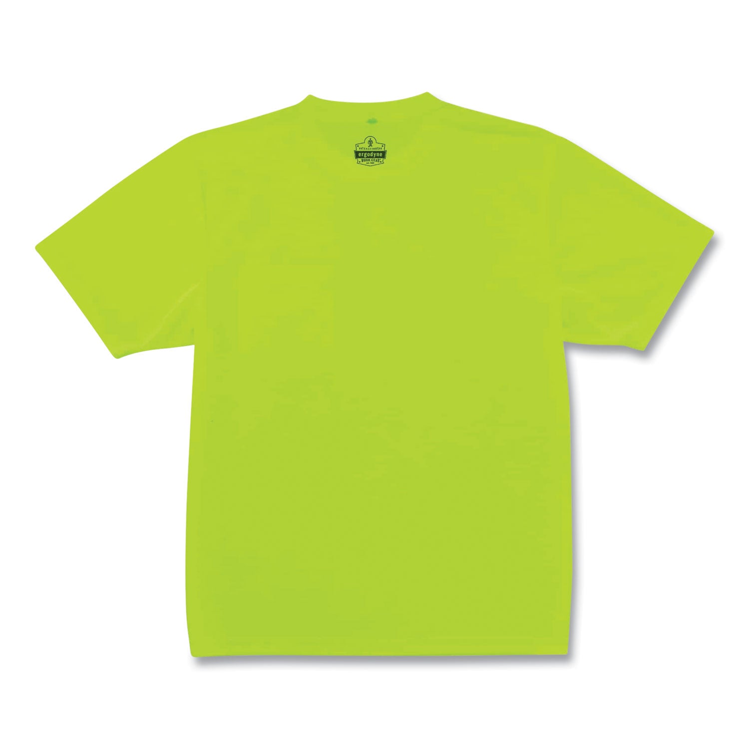 ergodyne GloWear 8089 Non-Certified Hi-Vis T-Shirt, Polyester, 4X-Large, Lime (21558)