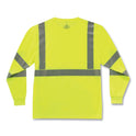 ergodyne GloWear 8391 Class 3 Hi-Vis Long Sleeve Shirt, Polyester, Lime, Small (21702)