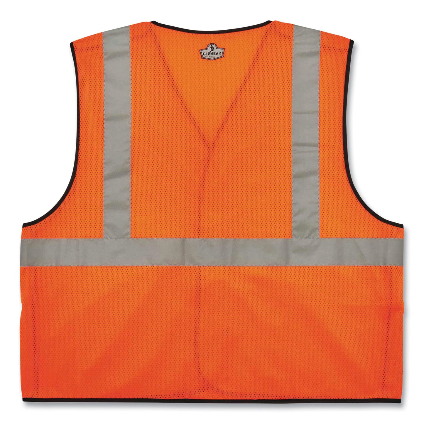 ergodyne GloWear 8216BA Class 2 Breakaway Mesh ID Holder Vest, Polyester, 4X-Large/5X-Large, Orange (21089)