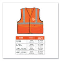 ergodyne GloWear 8216BA Class 2 Breakaway Mesh ID Holder Vest, Polyester, 4X-Large/5X-Large, Orange (21089)