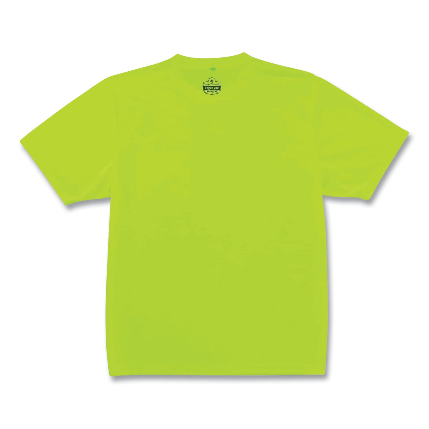 ergodyne GloWear 8089 Non-Certified Hi-Vis T-Shirt, Polyester, 5X-Large, Lime (21559)