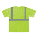 ergodyne GloWear 8289 Class 2 Hi-Vis T-Shirt, Polyester, Lime, 5X-Large (21509)