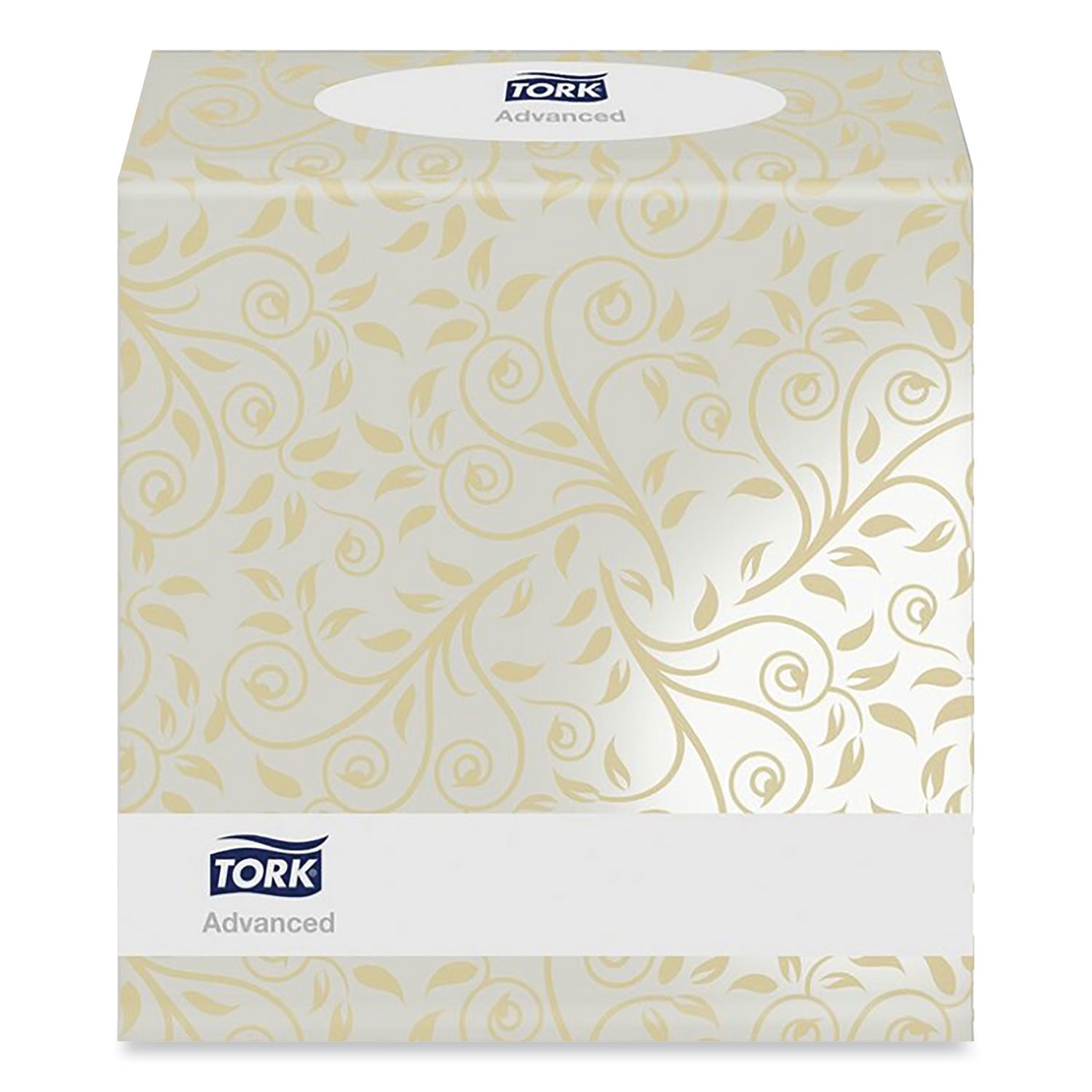 Tork Advanced Facial Tissue, 2-Ply, White, Cube Box, 94 Sheets/Box, 36 Boxes/Carton (TF6830)