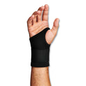 ergodyne ProFlex 670 Ambidextrous Single Strap Wrist Support, X-Large, Fits Left/Right Hand, Black (16615)