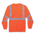 ergodyne GloWear 8391 Class 3 Hi-Vis Long Sleeve Shirt, Polyester, Orange, 5X-Large (21719)