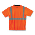 ergodyne GloWear 8289BK Class 2 Hi-Vis T-Shirt with Black Bottom, 3X-Large, Orange (22517)