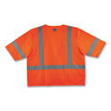 ergodyne GloWear 8320Z Class 3 Standard Zipper Vest, Polyester, Small/Medium, Orange (22113)