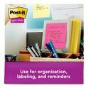 Post-it Pop-up Notes Refill, Note Ruled, 4" x 4", Neon Pink, 90 Sheets/Pad, 5 Pads/Pack (R440NPSS)