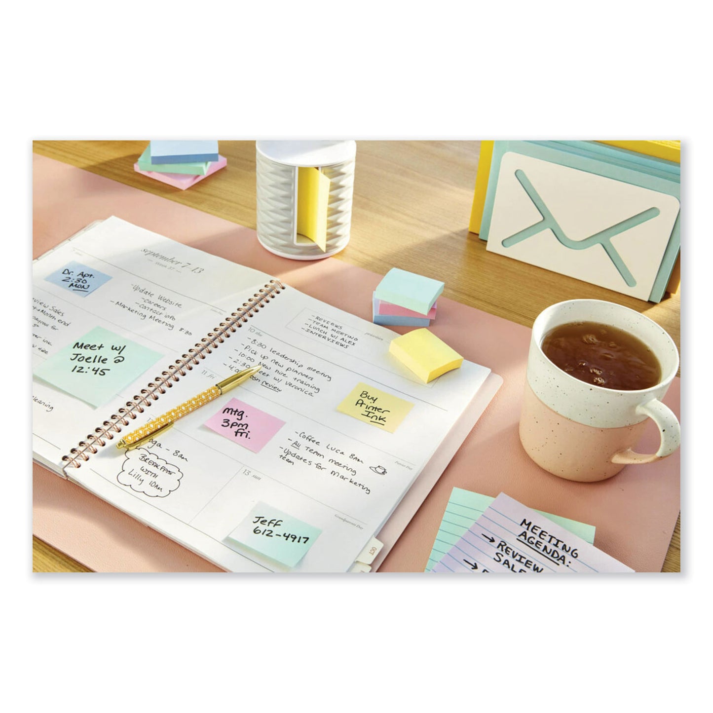 Post-it Original Pads in Canary Yellow, Value Pack, 1.38" x 1.88", 100 Sheets/Pad, 24 Pads/Pack (65324VAD)