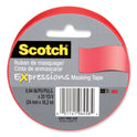 Scotch Expressions Masking Tape, 3" Core, 0.94" x 20 yds, Primary Red (3437PRD)