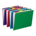 Post-it 1" Plain Solid Color Tabs, 1/5-Cut, Assorted Colors, 1" Wide, 66/Pack (686GBR)