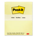 Post-it Original Pads in Canary Yellow, 3" x 5", 100 Sheets/Pad, 12 Pads/Pack (655YW)