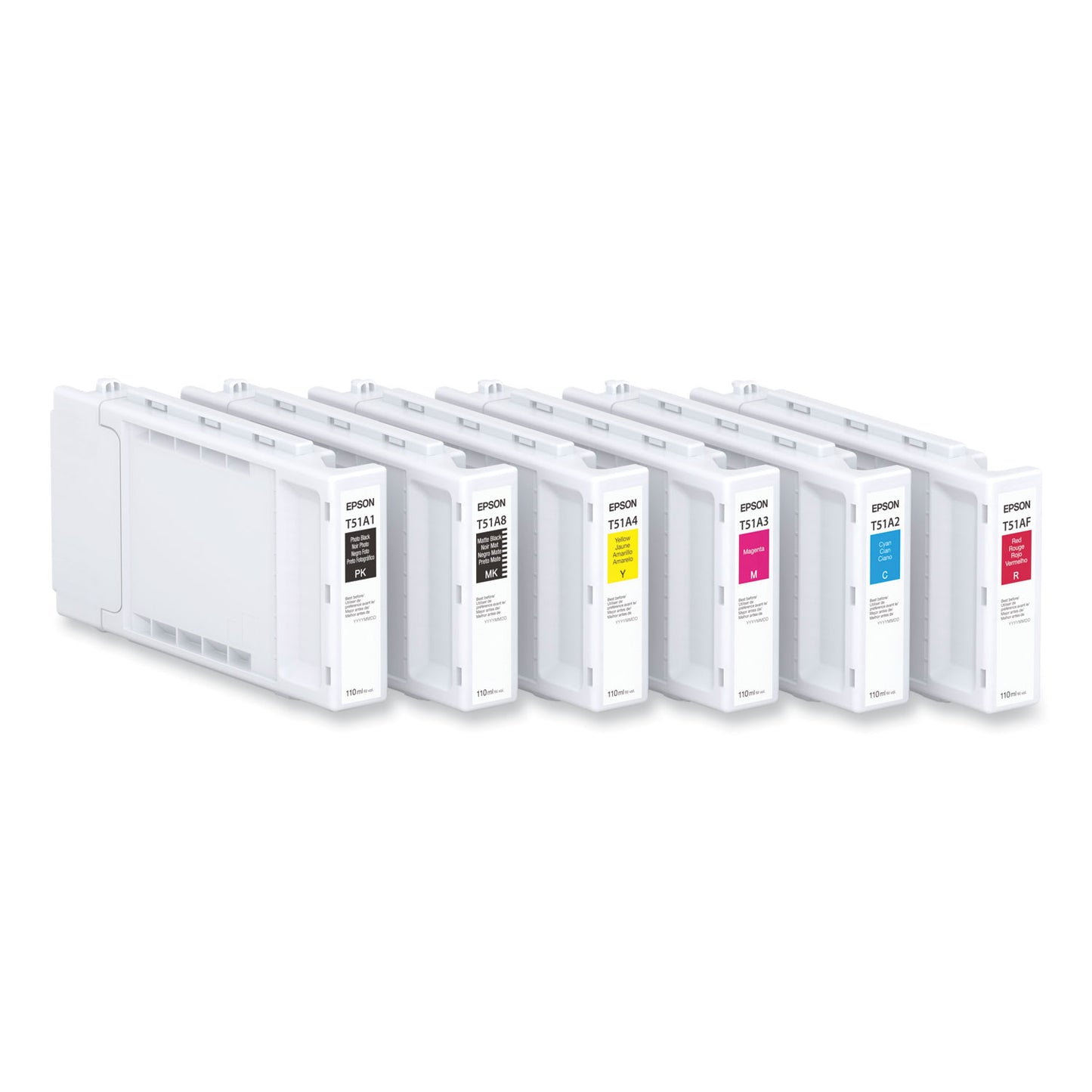 Epson T51A320 (T51A) UltraChrome XD3 High Capacity Ink, 110 mL, Magenta